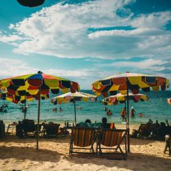 promote safe beach sunbathing