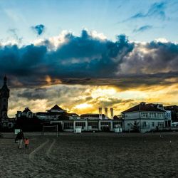family friendly calm sunset beaches