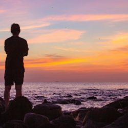 best beaches for sunset meditation