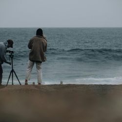 long exposure beach photography
