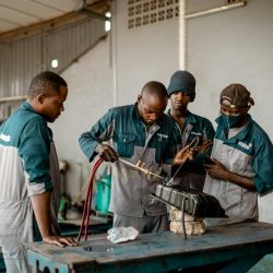 metalwork lessons by skilled artisans