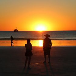 beach sunset coastal walks