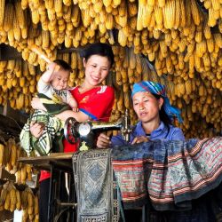 mountain village textile workshops