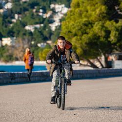 scenic coastal biking path experience