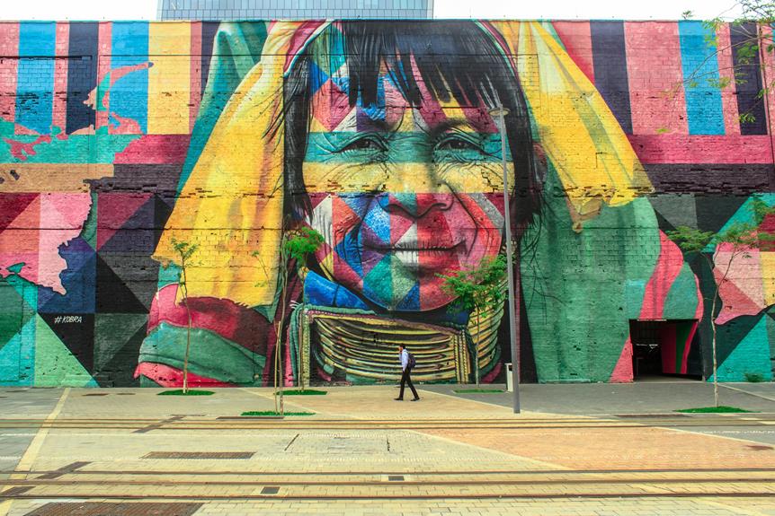 vibrant urban art culture