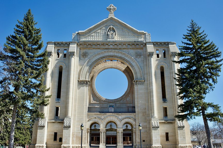 ancient christian architectural ruins await