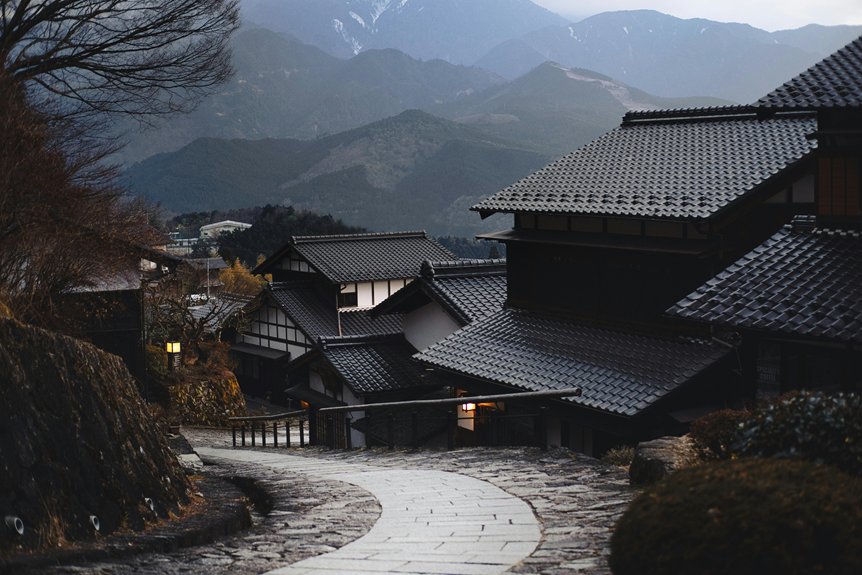 historic mountain village homes