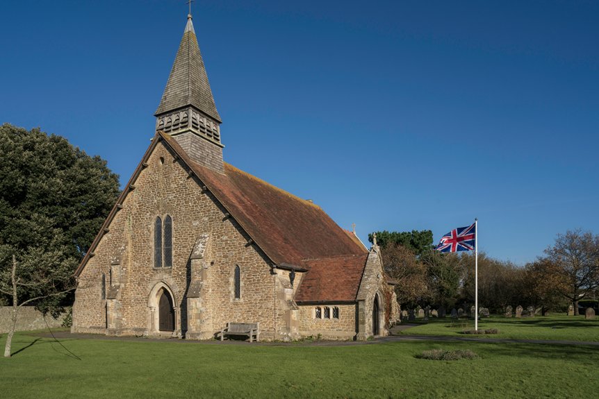 locating historic british colonial churches