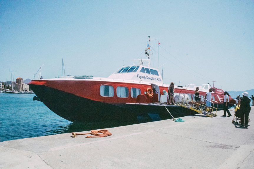 marina services for visiting yachts