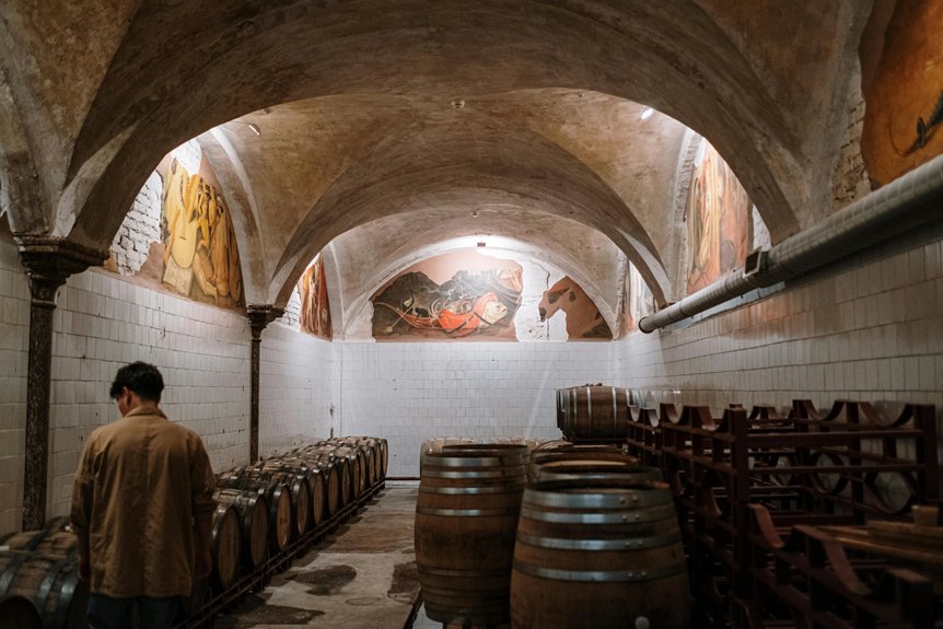 mountain monastery wine cellar tours