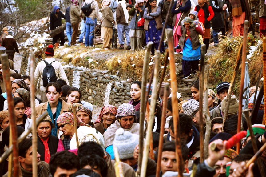orthodox easter village festivities