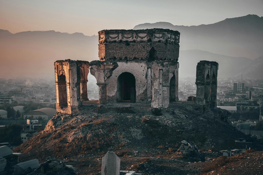 paphos kings tombs sunset viewing
