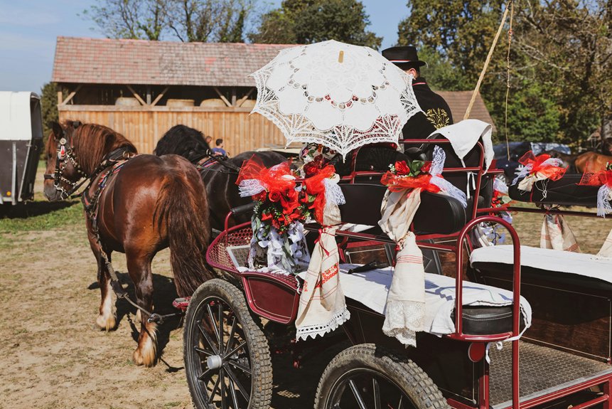 rustic village wedding elegance