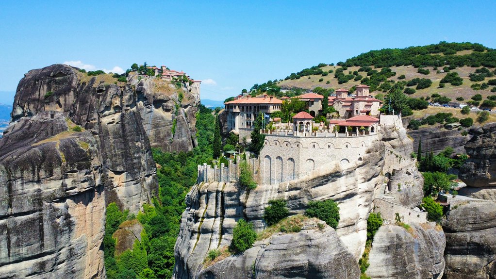 spiritual sanctuaries amid mountainous serenity