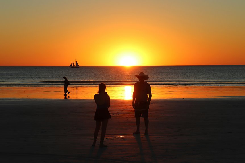 beach sunset coastal walks