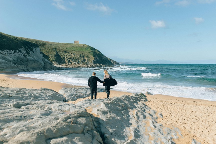 beaches featuring hiking trails