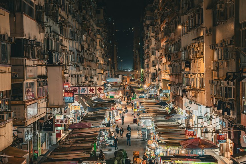 beaches with night markets