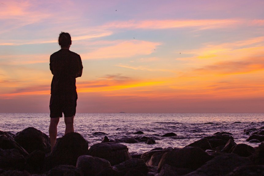 best beaches for sunset meditation