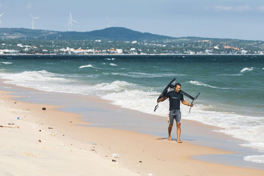 eco friendly beach water sports