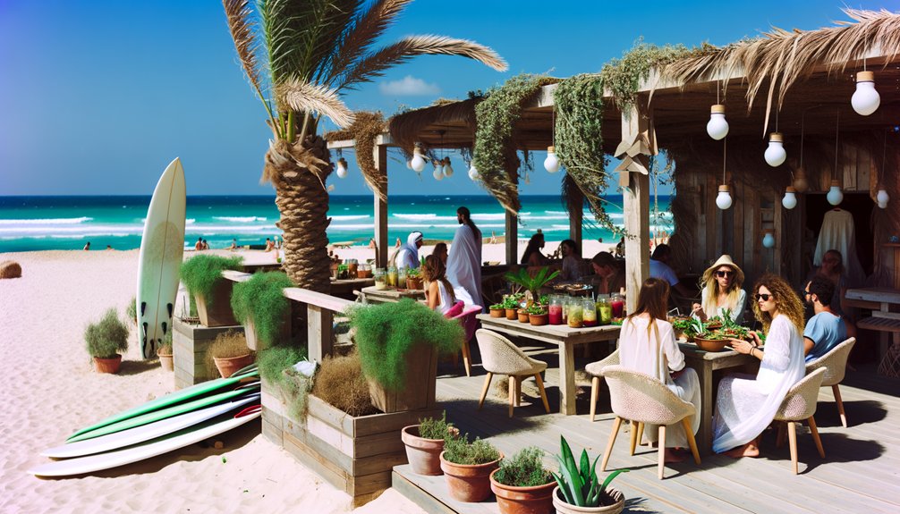 eco friendly beachside cafes