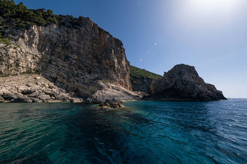 explore hidden rocky coves