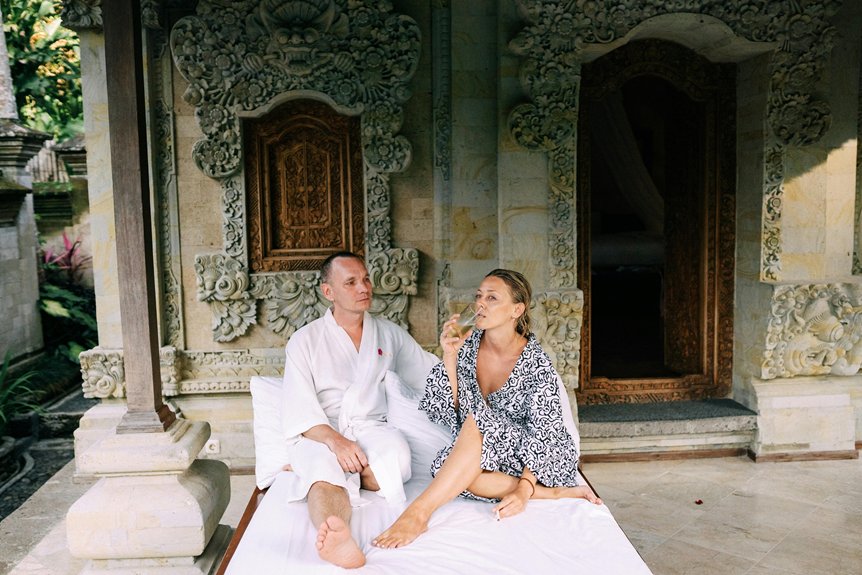 luxury beachfront wellness villas