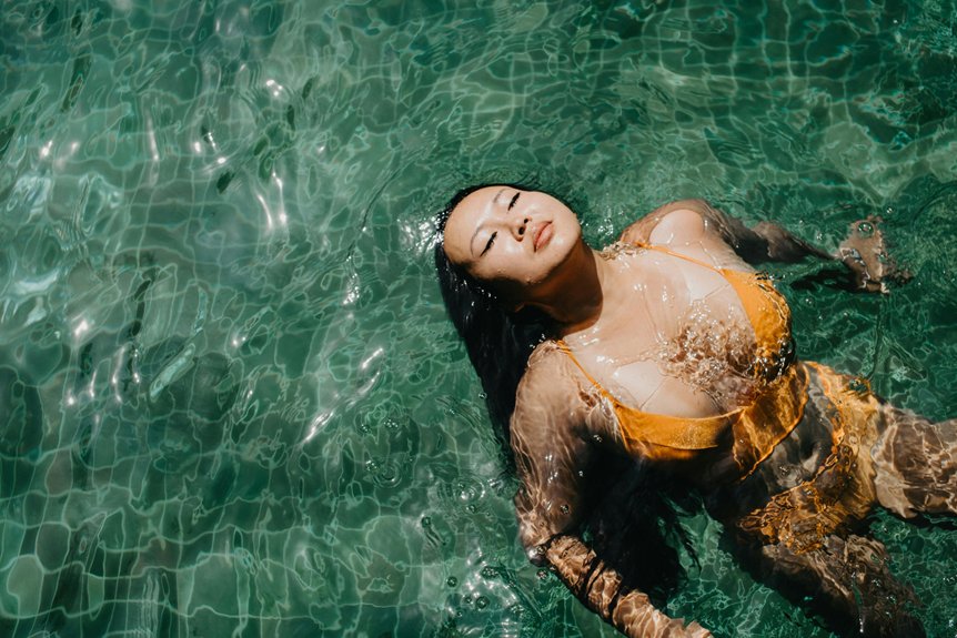 outdoor pools at beach spas