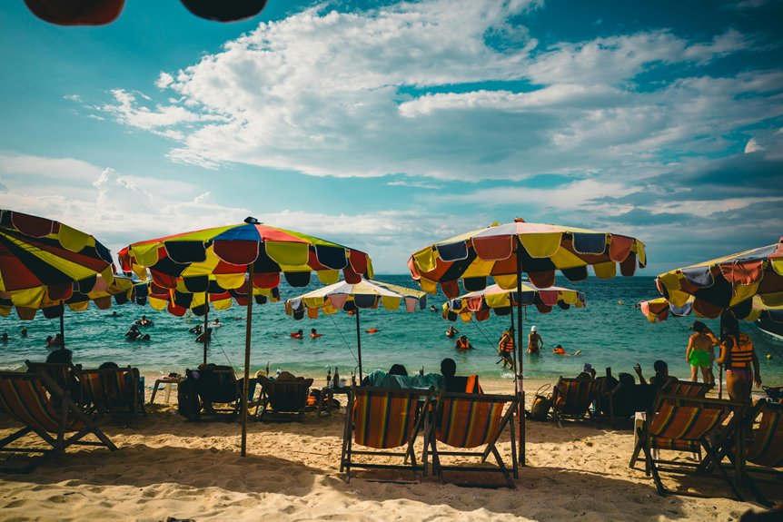 promote safe beach sunbathing