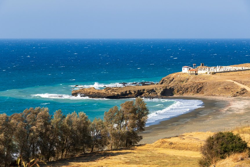 sunrise beaches near nicosia