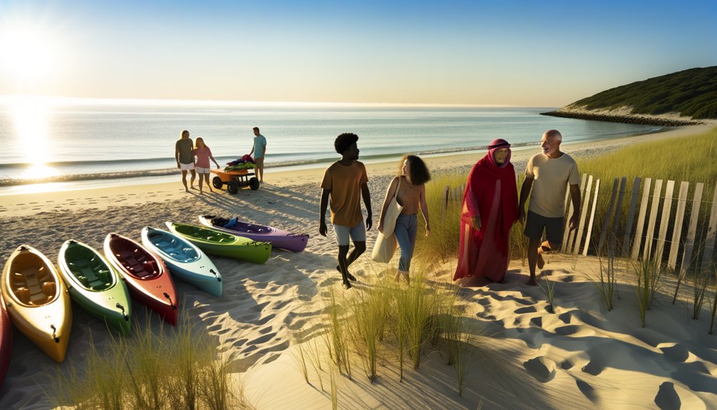 sustainable coastal travel choices