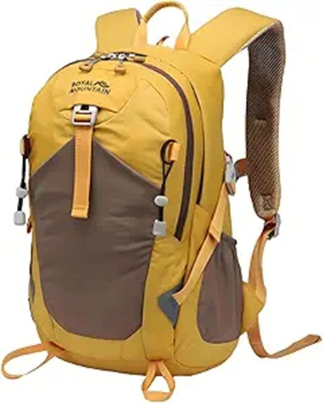 20l lightweight hiking backpack with rain cover
