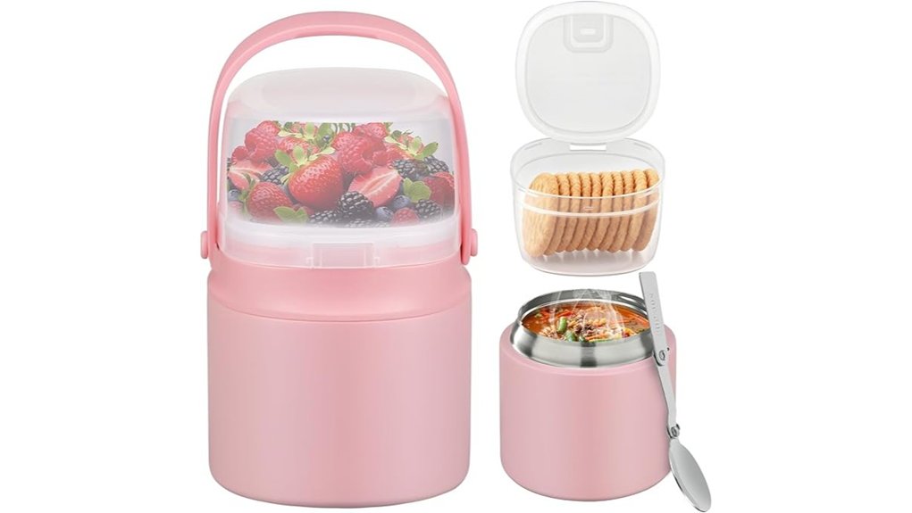 2 in 1 soup thermo lunch container