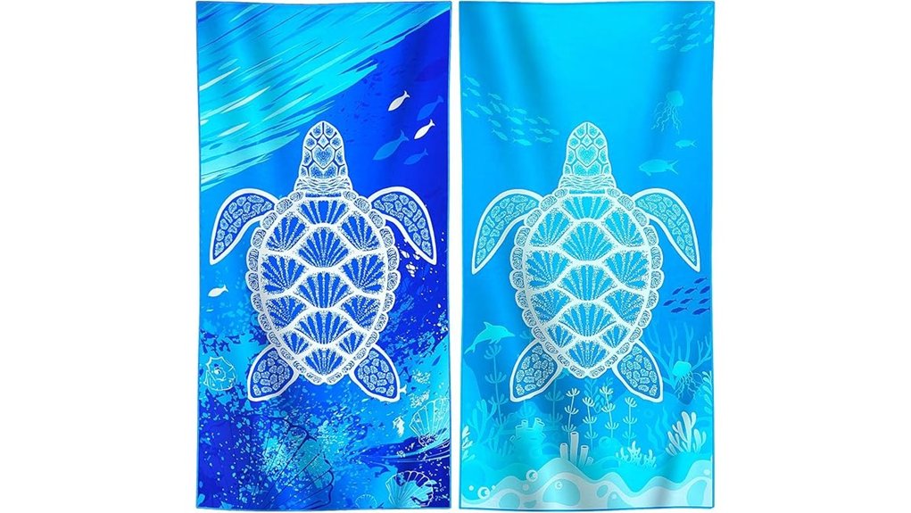 2 pack quick dry towels