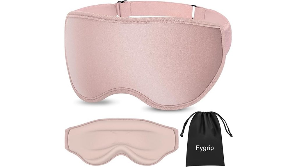 3d eye mask adjustable strap