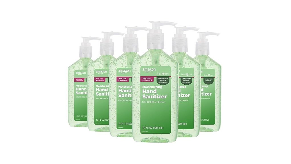 amazon basic care hand sanitizer 62 ethyl alcohol