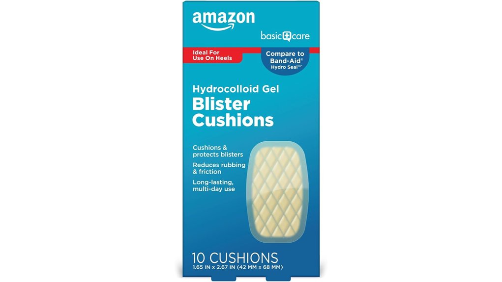 amazon basic care hydrocolloid blister bandages