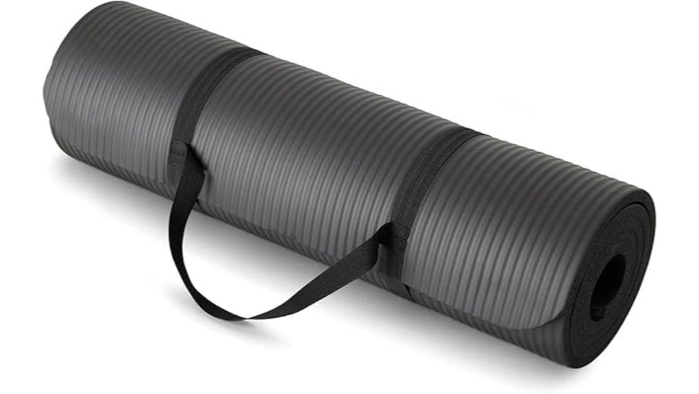 amazon basics yoga mat with strap