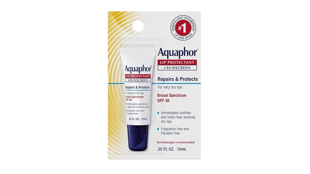 aquaphor lip spf 30 ointment