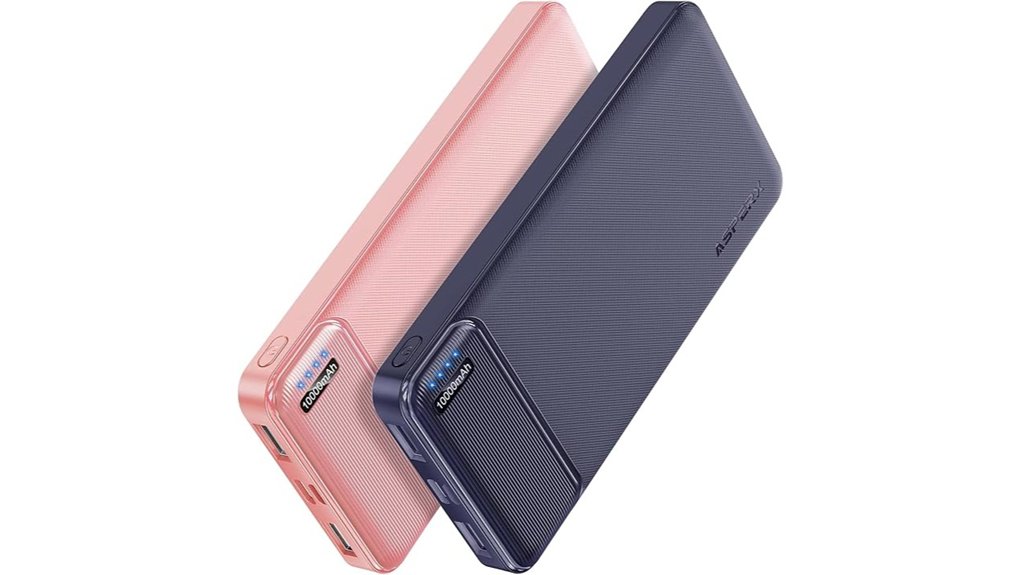 asperx usb c power bank 2 pack
