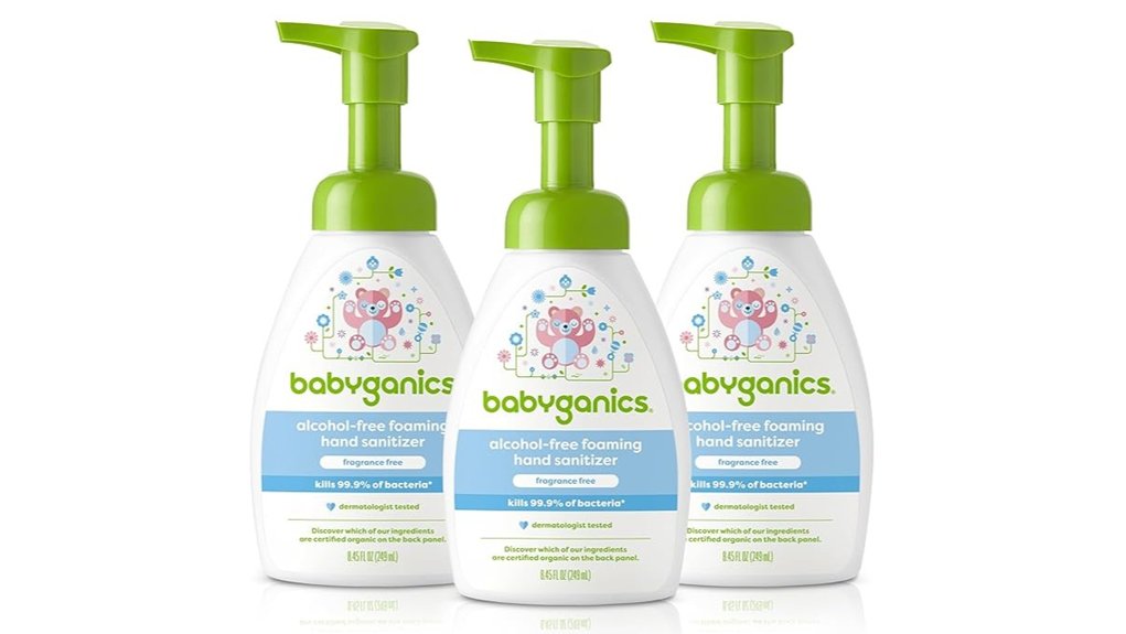 babyganics alcohol free sanitizer pack