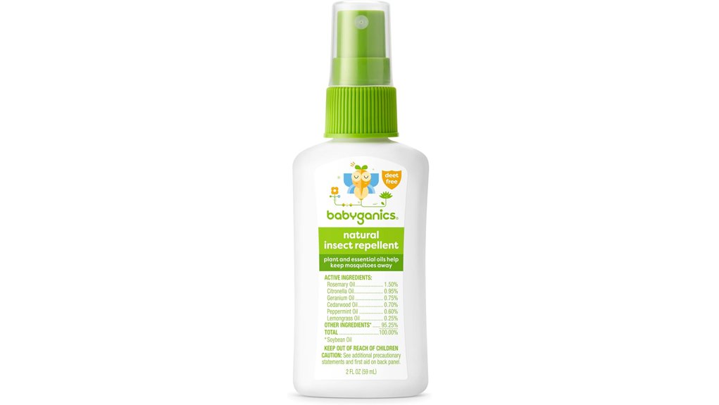babyganics insect spray ingredients