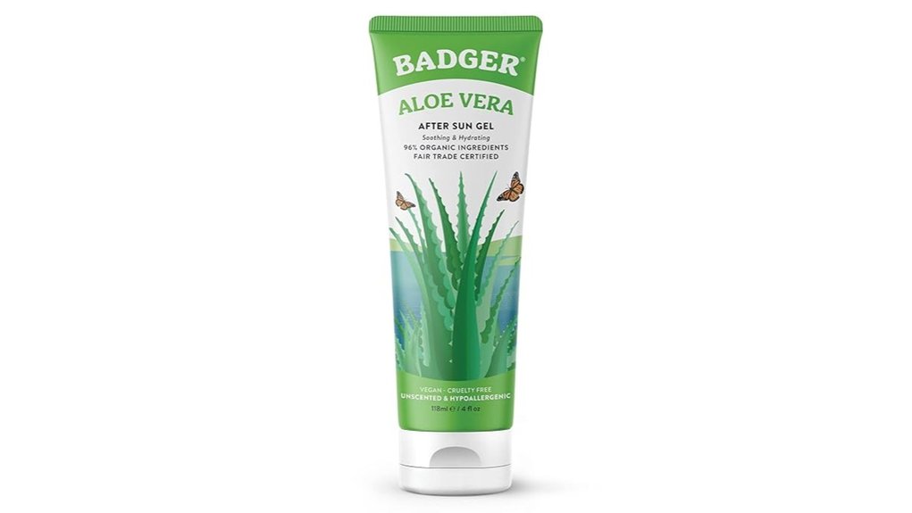 badger organic aloe vera gel