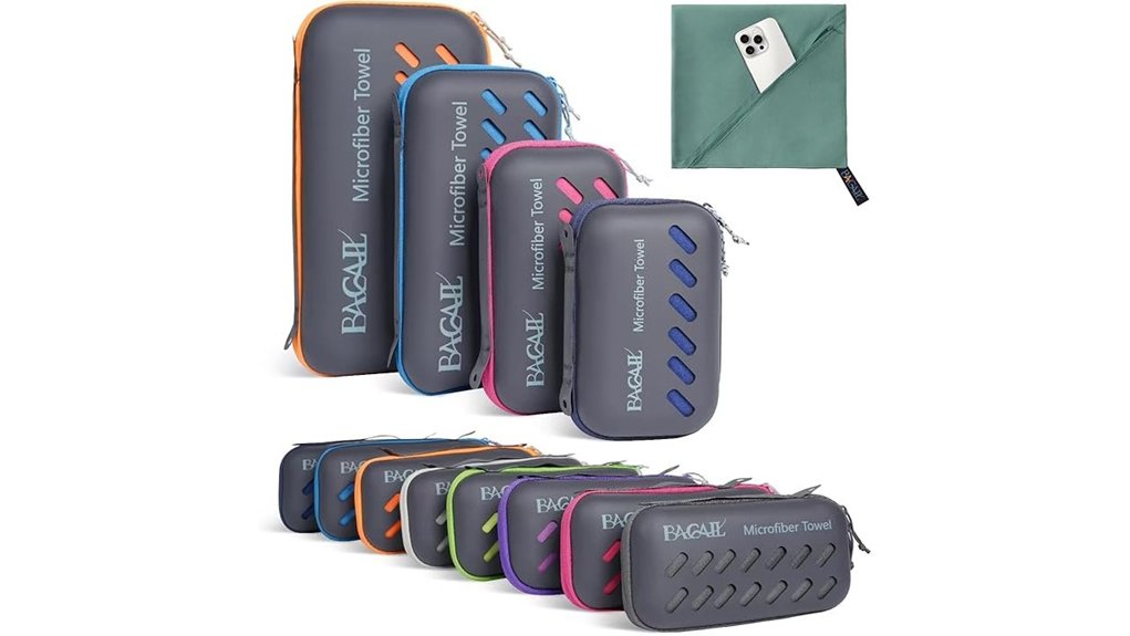 bagail compact microfiber towel