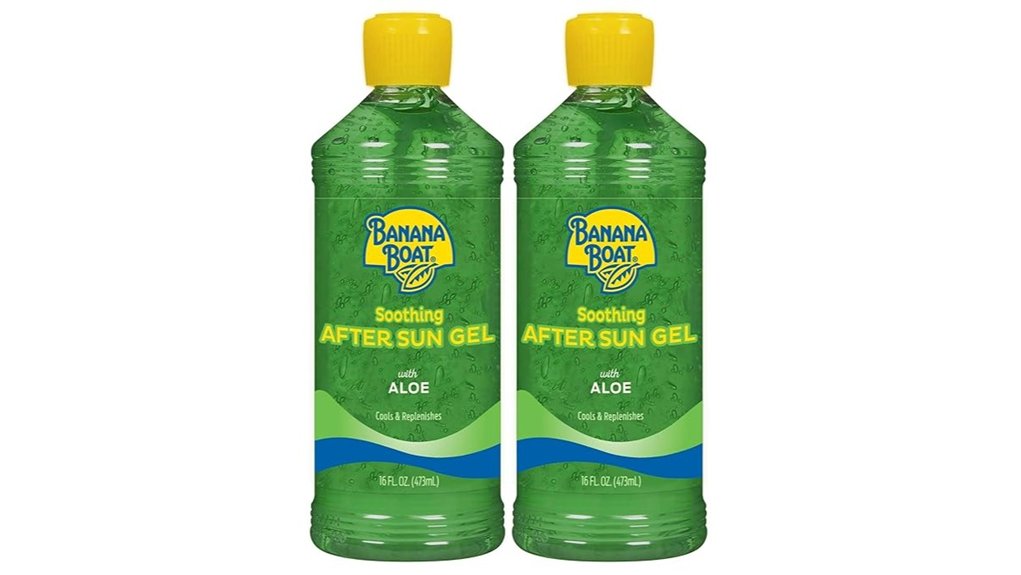 banana boat after sun gel pack