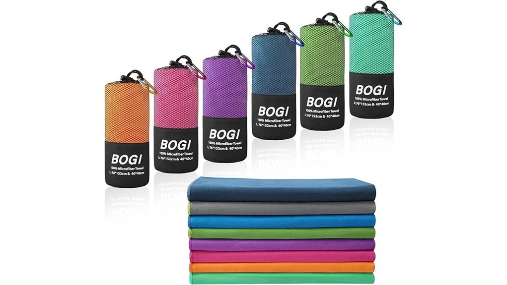 bogi microfiber travel towel
