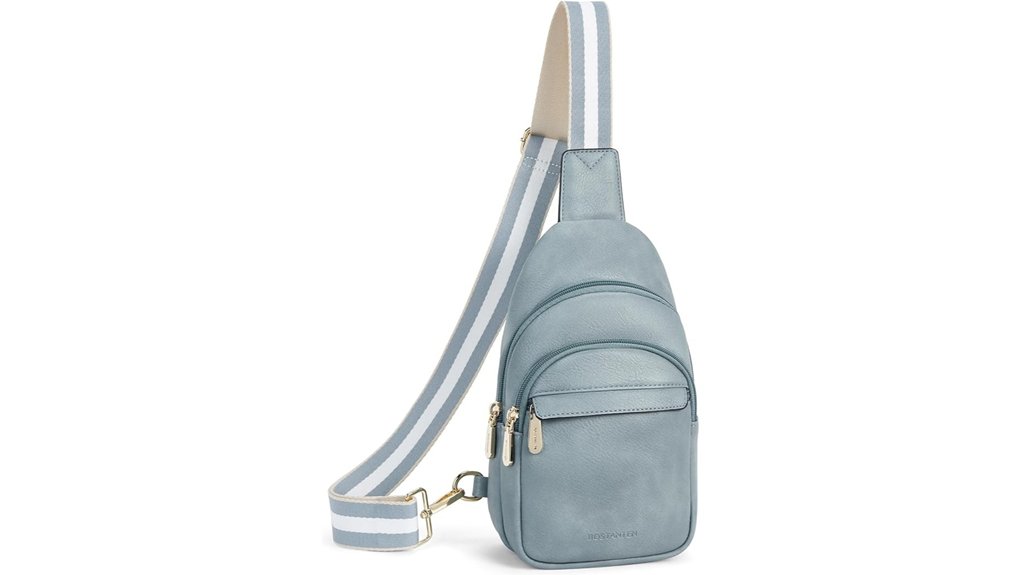 bostanten leather sling bag