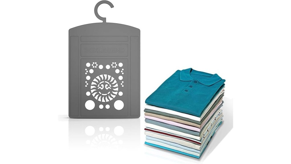 box legend shirt folder board hanging grey