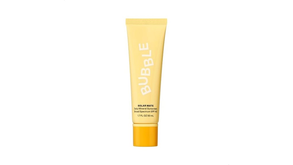 bubble skincare spf 40 sunscreen