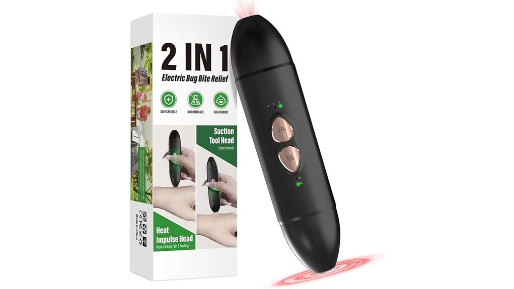 bug bite relief sucker heat itch tool