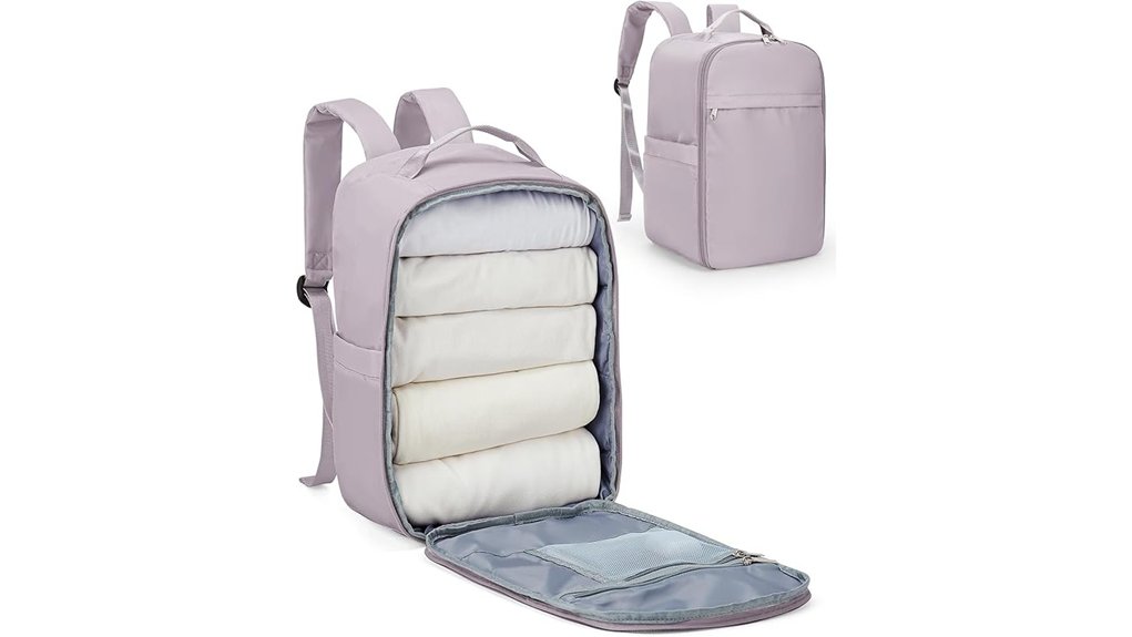 carry on underseat pink bag